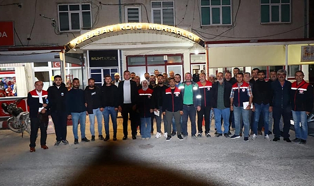 Kılbasan köyünde planlı üretime geçiş konulu toplantı yapıldı