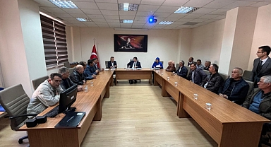 Köylerde yapılan çalışmalar masaya yatırıldı