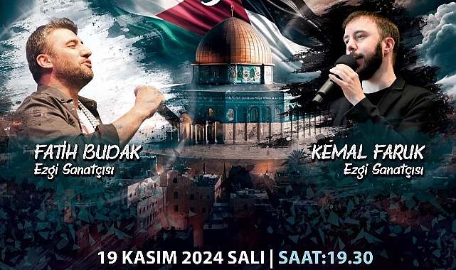 Kudüs Ezgileri programı düzenlenecek