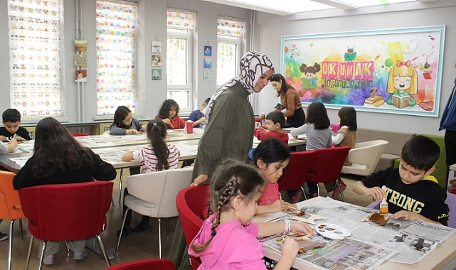Şehit ve Gazi Çocukları Kütüphanede Buluştu