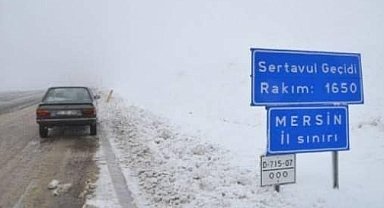 Sertavul Geçidi Küçük Araçlar için trafiğe açıldı