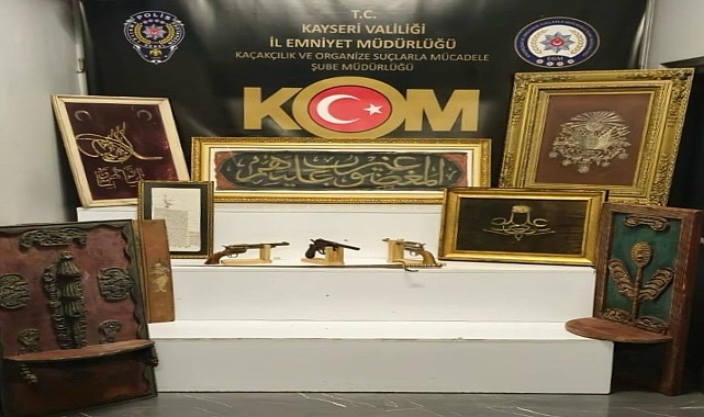 Tarihi eser kaçakçılığı operasyonunda 1 şüpheli yakalandı