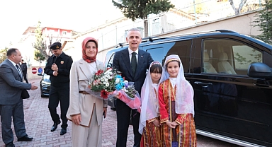 Vali Çiçekli, Ermenek'i ziyaret etti