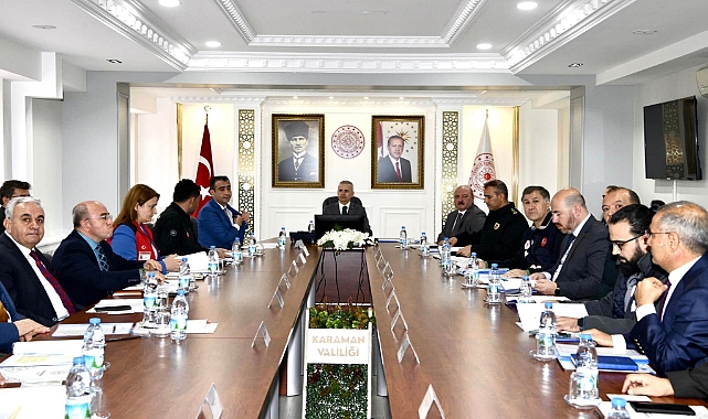 Vali Çiçekli: Tüm Birimler her türlü afete hazırlıklı olmalı