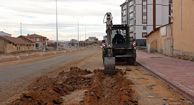 Abdullah Sabri Ülgen Caddesi çalışmalar devam ediyor