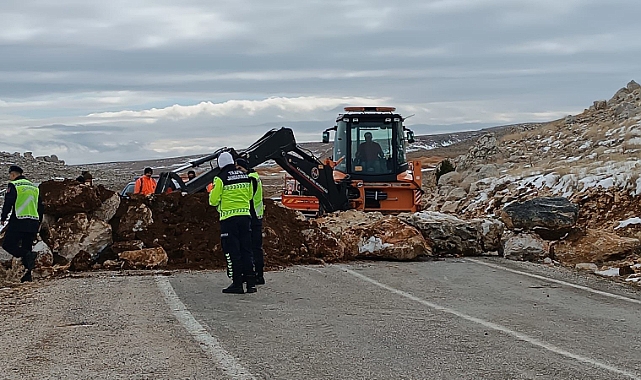 Ayrancı-Erdemli Yolu Araç Trafiğine Kapatıldı