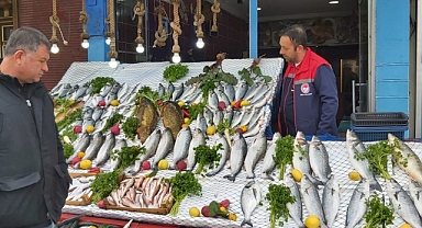 Balıkçılar denetlendi