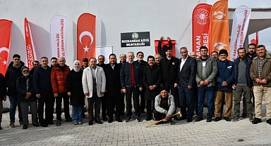 Bozkandak Köyünde Sulama Sistemi ve GES Açılışı yapıldı