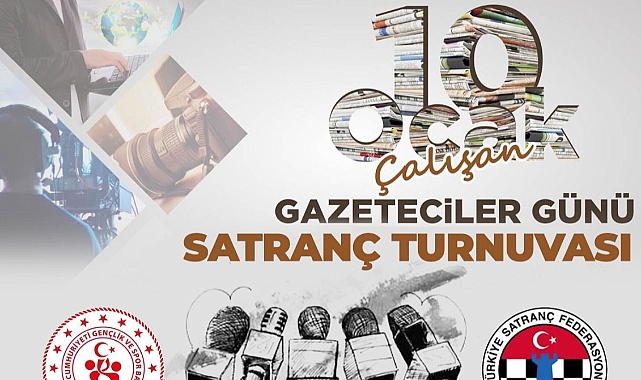 Gazeteciler Günü Satranç Turnuvası düzenlenecek