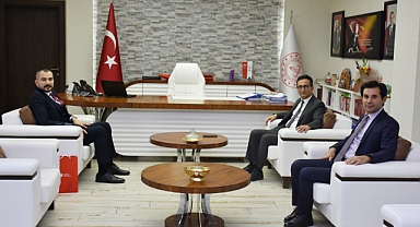 İletişim Başkanlığı Konya Bölge Müdürü Tunç’tan Çalışkan’a ziyaret