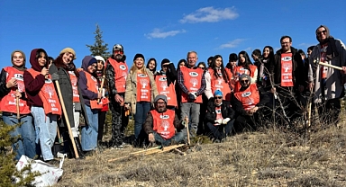 Karaman’da 250 fidan toprakla buluştu