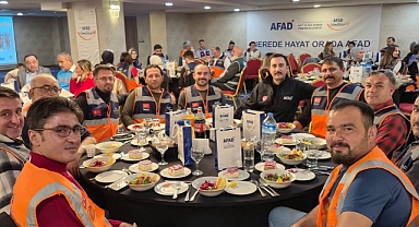 Karaman'da AFAD gönüllüleri bir araya geldi