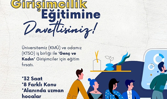 Karaman Girişimcilik Ekosisteminin geliştirilmesi projesi eğitim başvuruları başladı