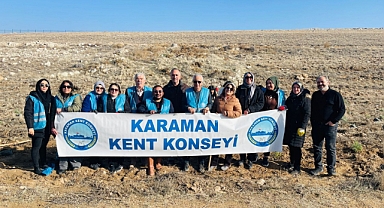 Karaman Kent Konseyi Hatıra Ormanı Oluşturuyor