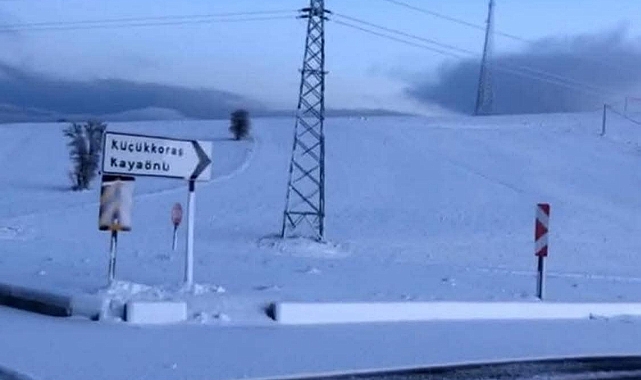 Karaman Merkezde Yağmur, Ayrancı'da Kar Etkili Oldu