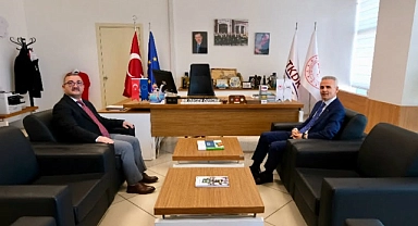 Karaman Valisi Çiçekli, TKDK İl Koordinatörlüğü’nü ziyaret etti
