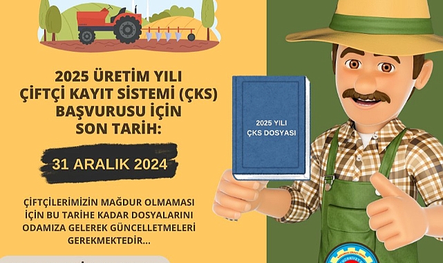 Karaman Ziraat Odası'ndan ÇKS Uyarısı