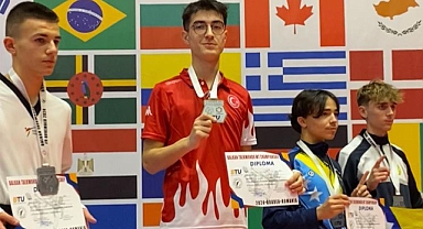 Karamanlı Mehmet Efe altın madalya kazanarak Balkan şampiyonu oldu