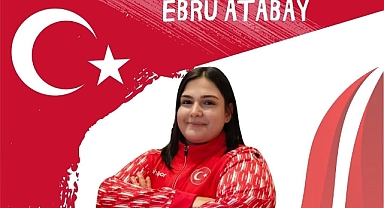Karamanlı sporcu Ebru, dünya üçüncüsü oldu