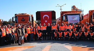 Karayolları 33. Şube Şefliği Kış sezonuna hazır