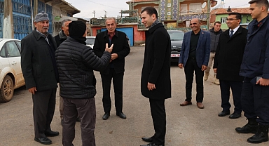 Kaymakam'dan köy ziyaretleri