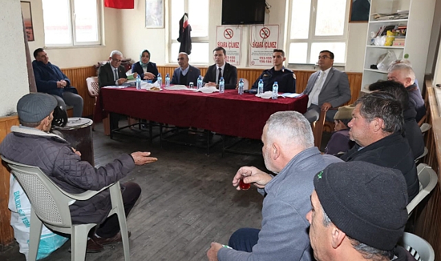 Kaymakam Yamakoğlu köyleri denetledi