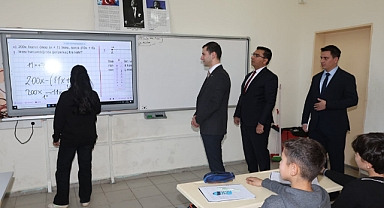 Kaymakam Yamakoğlu'ndan Okul Ziyareti