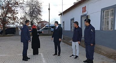Kaymakam Yamakoğlu'nun köy ziyaretleri sürüyor