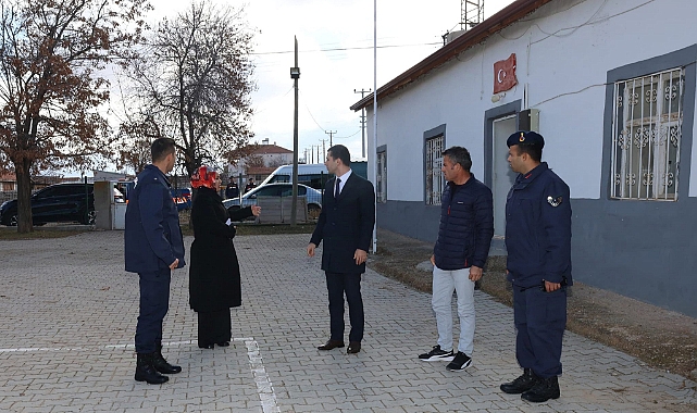 Kaymakam Yamakoğlu'nun köy ziyaretleri sürüyor