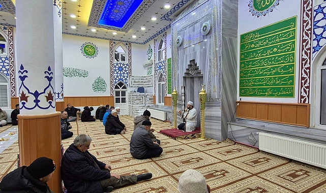 Kazımkarabekir'de sabah namazı buluşması düzenlendi