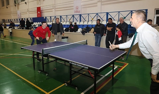 Kazımkarabekir'de Spor dolu gece