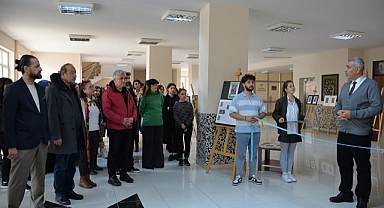 KMÜ'lü Öğretim Üyesinden Gazze konulu kişisel Exlibris sergisi