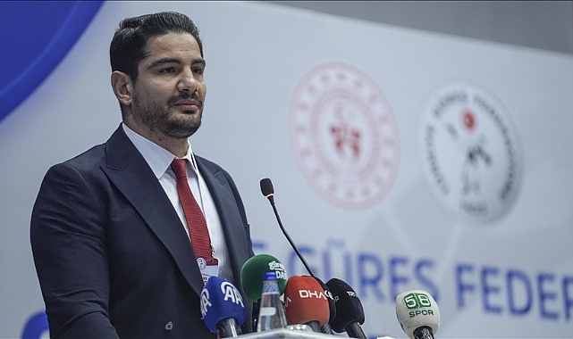 KMÜ mezunu Taha Akgül, Türkiye Güreş Federasyonu başkanı oldu