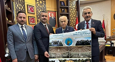 MHP Genel Başkanı Bahçeli'yi ziyaret Ettiler