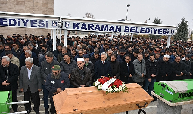 Öğretmen Fethi Çağlar son yolculuğuna uğurlandı