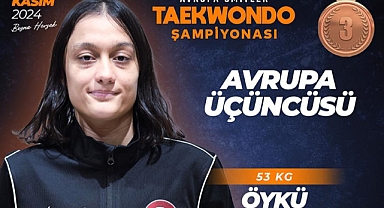 Öykü Özbey Avrupa Şampiyonası’nda Bronz Madalya Kazandı