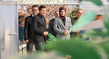 "Tarım Engel Tanımaz" Projesi Serası Ziyaret Edildi