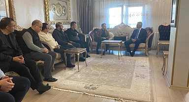 Vali Çiçekli'den Tayyar ailesine taziye ziyareti