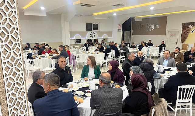 Vali Yardımcısı Çiçekli Şehit Aileleri ve Gazilerle Bir Araya Geldi
