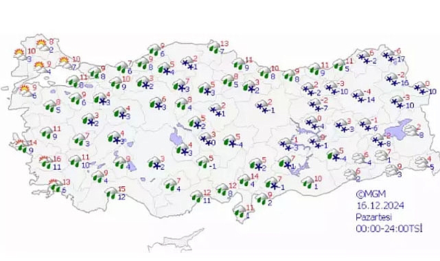 Yarın Ve Pazartesi Yağmur, Yüksek Kesimlere Kar Bekleniyor