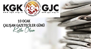 “10 Ocak, Gazeteciler için dayanışma günüdür”