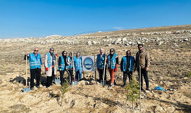 2.Etap Kent Konseyi Hatıra Ormanına 170 Fidan Dikimi Yapıldı