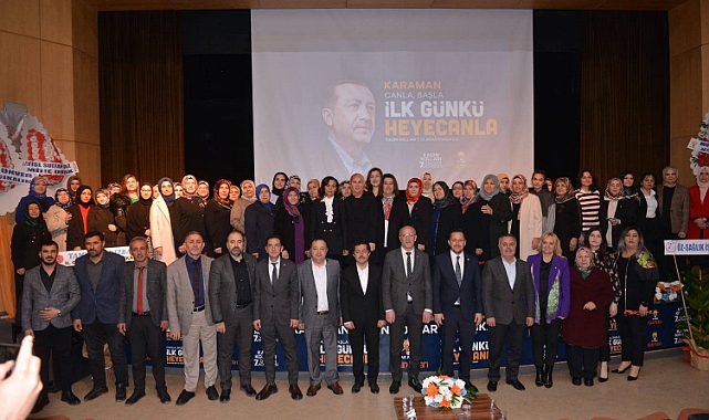 AK Parti Karaman Teşkilatlarında Seçimler Tamamlandı