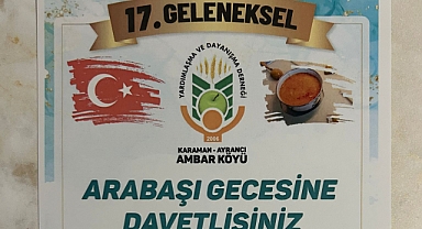 Arabaşı Gecesine davet