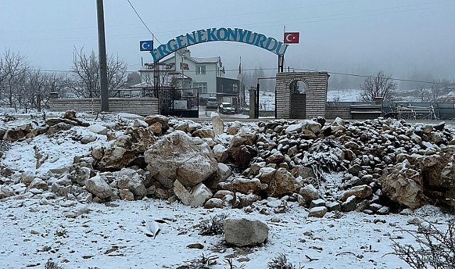 Beklenen kar geldi!