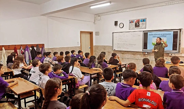 Bin 523 Öğrenciye Biyoçeşitlilik ve Kaçakçılık Eğitimi Verildi