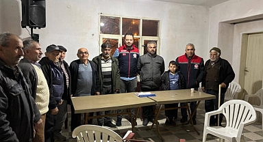 Ermenek'te Akşam toplantılarının durağı Pınarönü köyü oldu