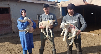 Genç üreticileri ziyaret ettiler 