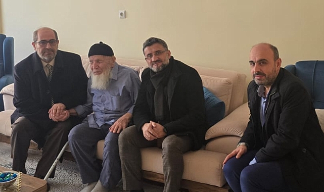 Hafız Ali Rıza Selçuk'u ziyaret ettiler