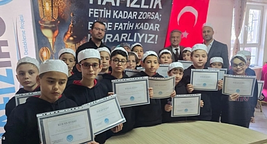 "Hafızlığa İlk Adım" programını düzenledi
